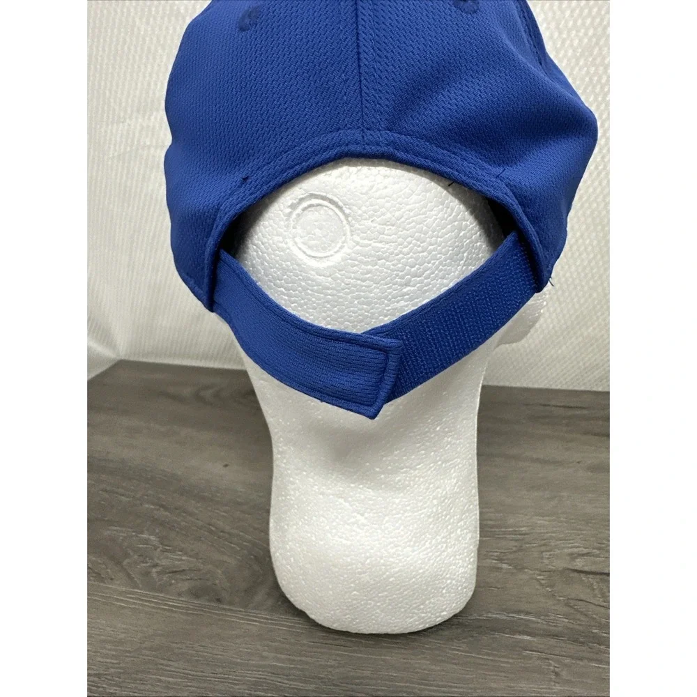 Mens Chicago Cubs Baseball Cap Blue Red Embroidered C Logo Adjustable Strap